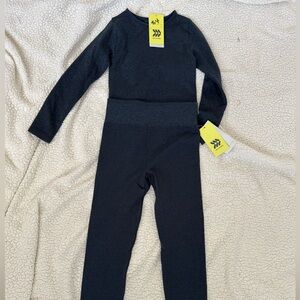 All in Motion Navy Blue Activewear Set size small